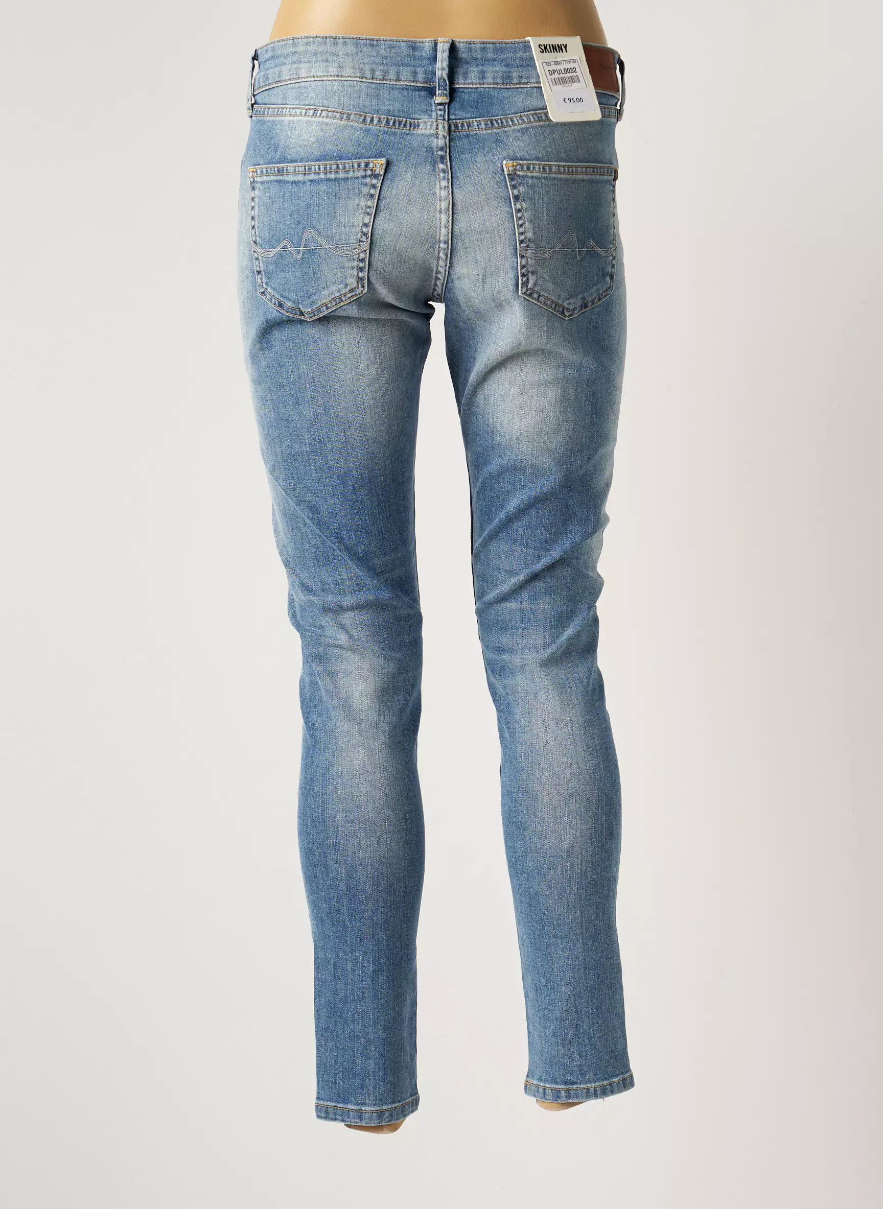 Pepe Jeans Skinny Femme couleur bleu
