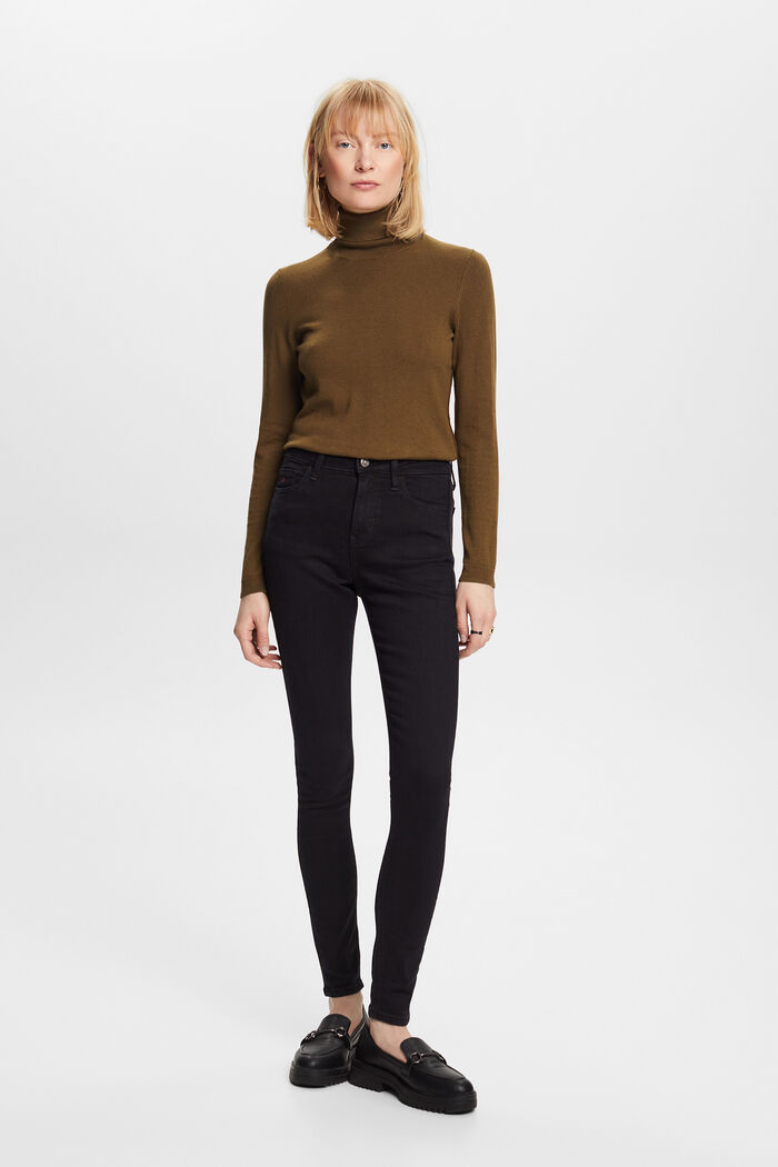 Premium-Skinny Jeans mit hohem Bund