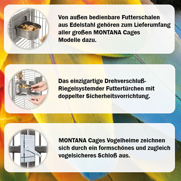 Montana Cages Käfige & Volieren Montana Cages Vogelkäfig Madeira I