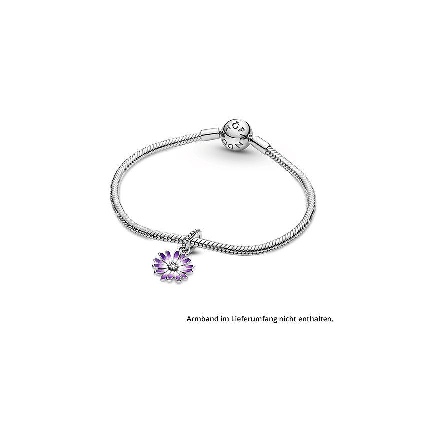 Pandora Charm Moments Lilafarbenes Gänseblümchen
