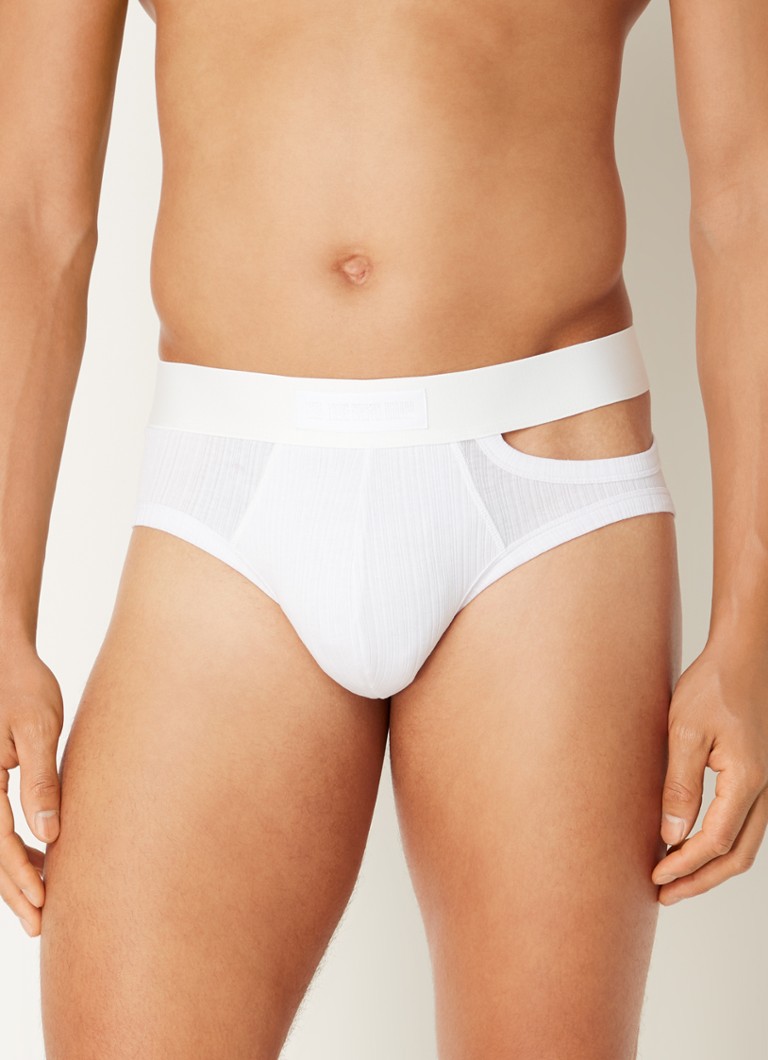 Pantaloni scurți boxer Louis Gabriel Nouchi cu elastic în talie și logo.