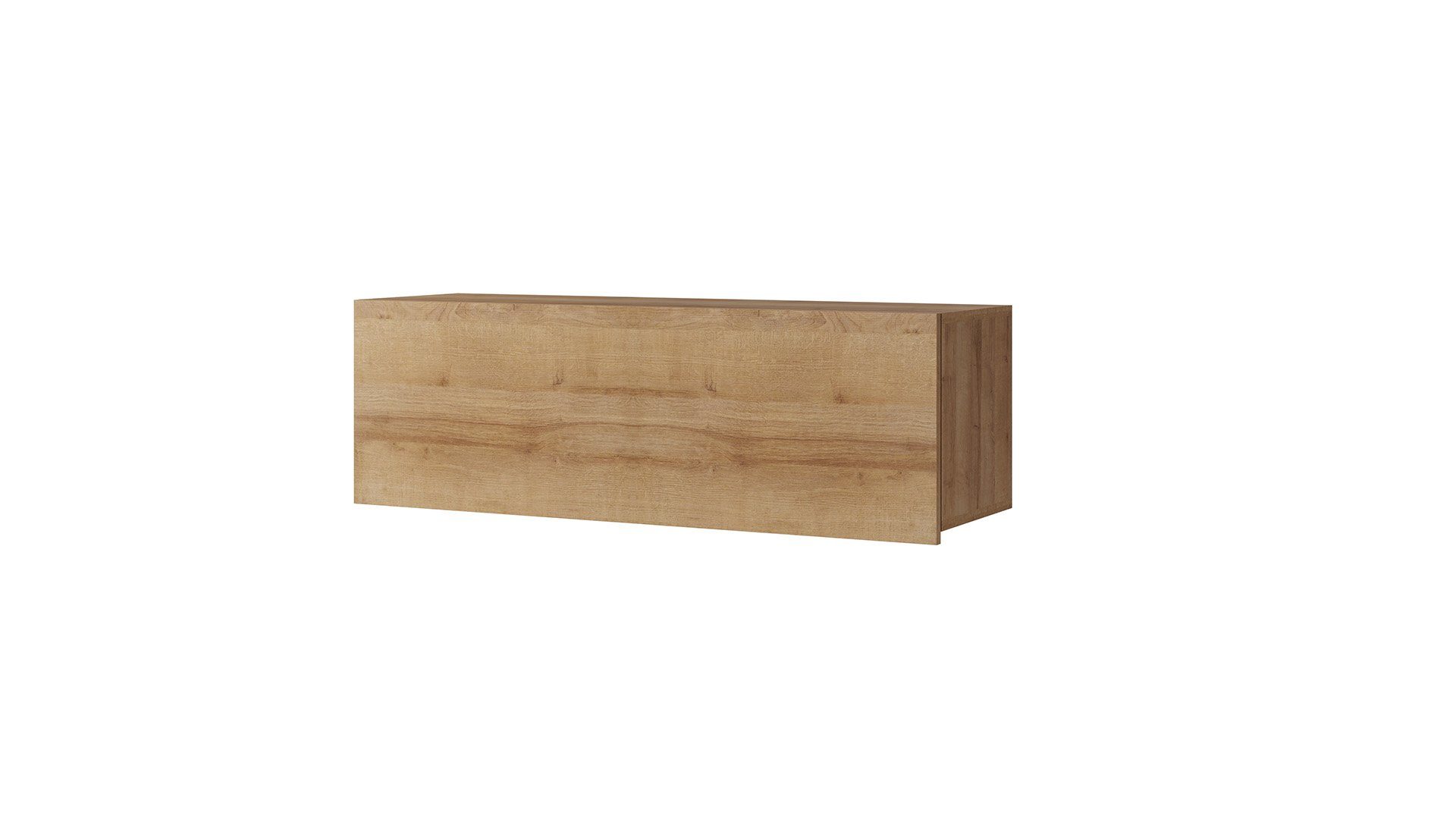 Stylefy Wohnwand Bietula, (Set (3-St), Wohnzimmer-Set), bestehend aus 1xWandboard, 1xLowboard und 1xKommode, wahlweise mit LED-Beleuchtung, variabel hängbar