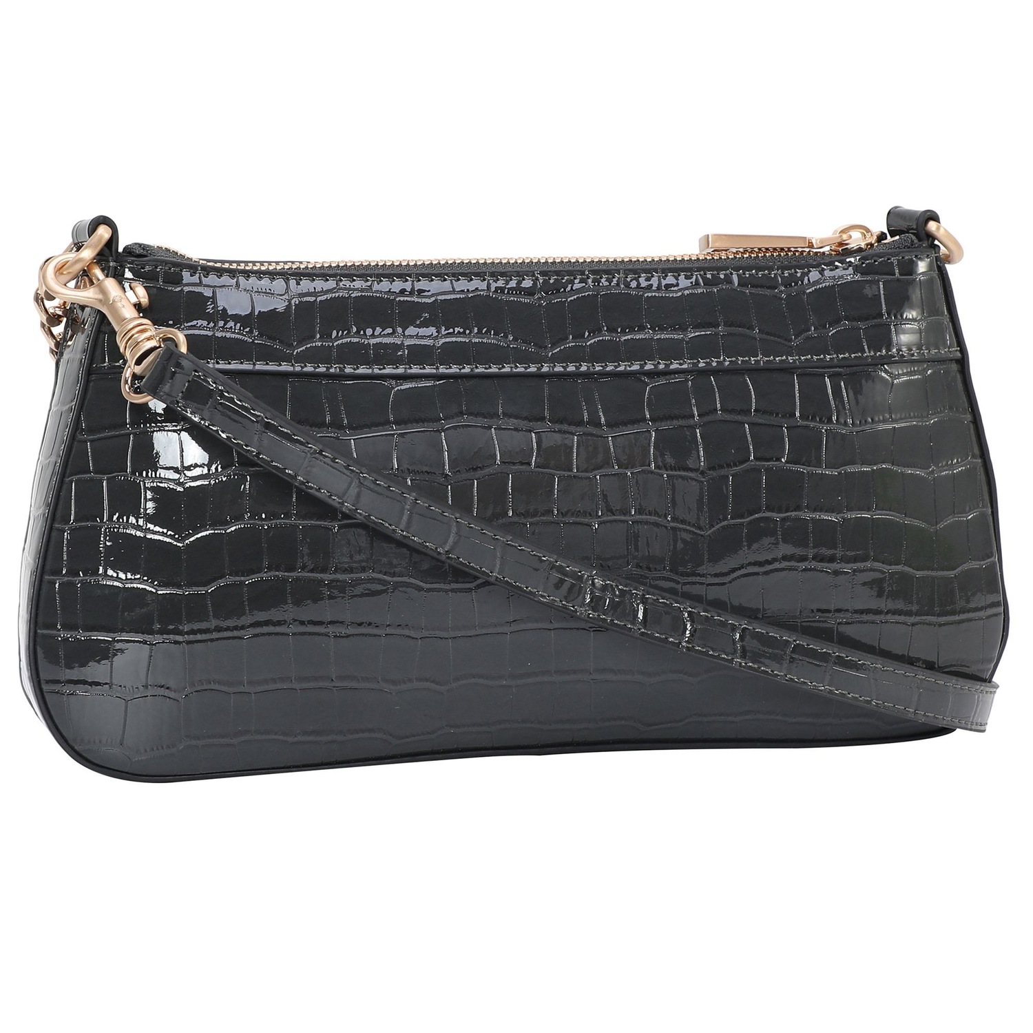 Domenica Croco Schultertasche 27.5 cm