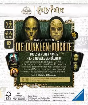 Harry Potter - Kampf gegen die dunklen Mächte - Spiel ab 9 Jahren