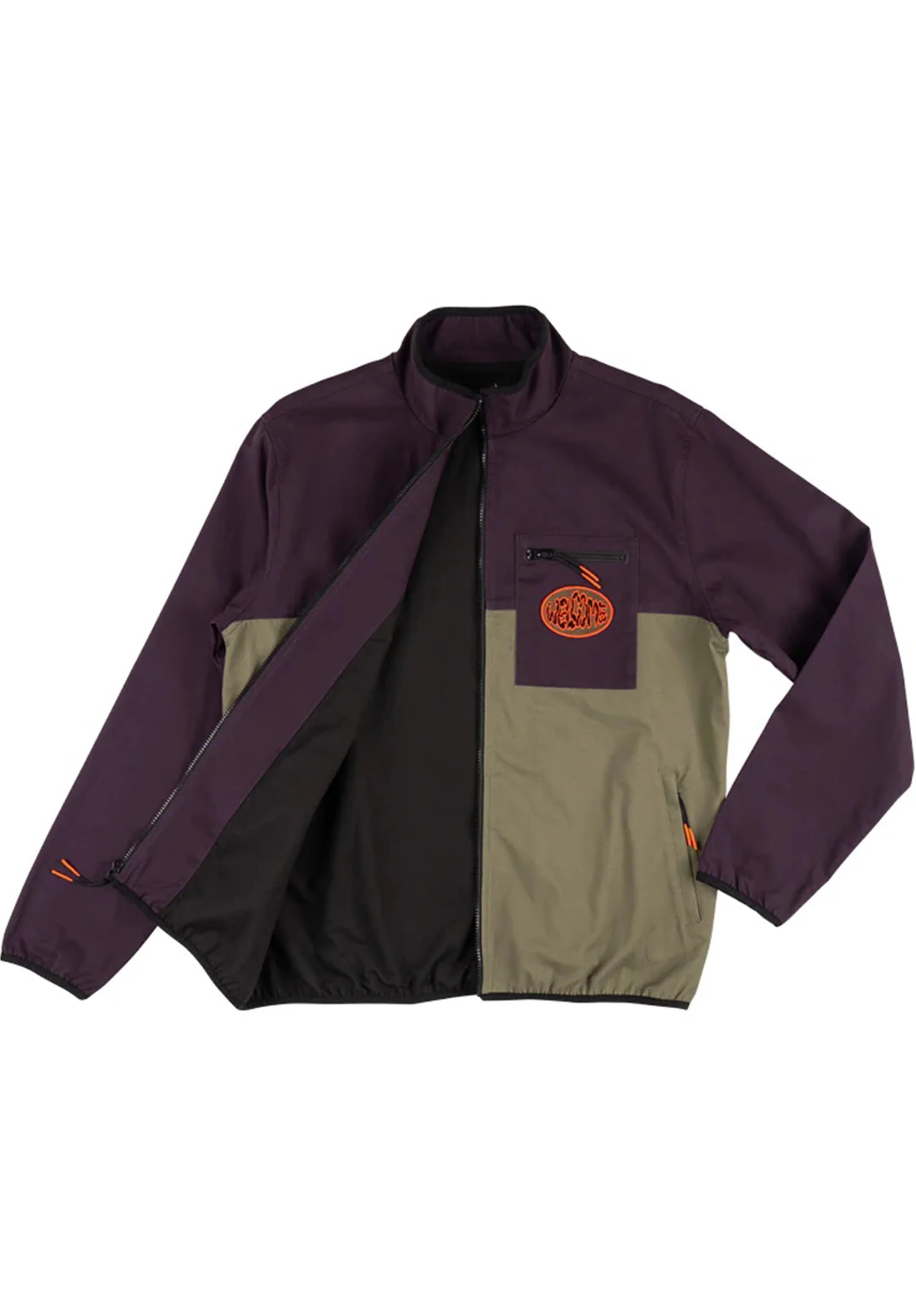 Seeker Paneled Twill Zip Jacket