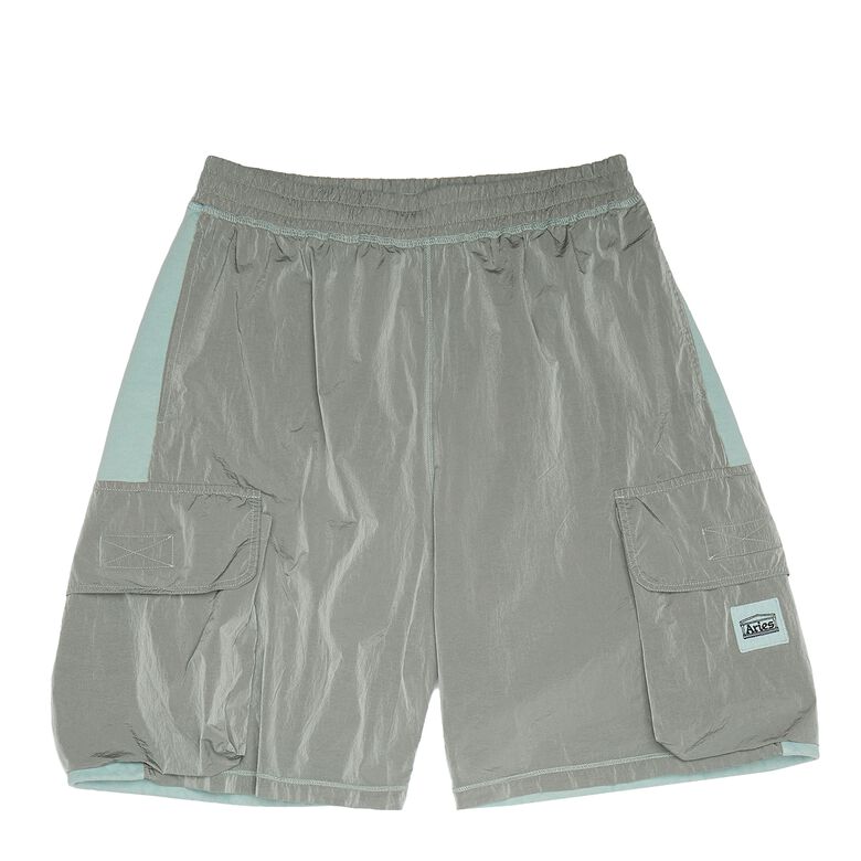 Aries Nylon Hybrid Sweatshort grey/blue