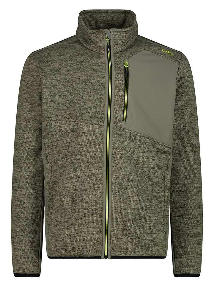 CMP Fleecejacke in Khaki günstig kaufen