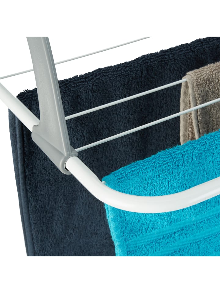 relaxdays 3 x Wäscheständer in Weiß/ Grau - (B)51 x (H)16 x (T)51 cm günstig kaufen onesize
