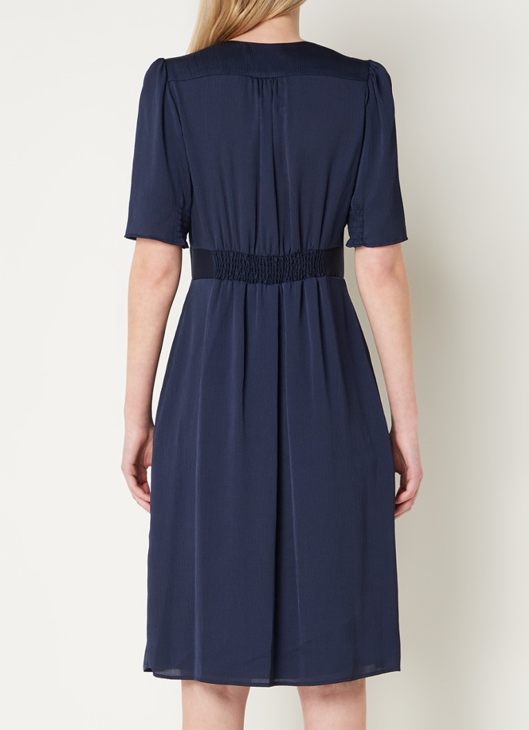 Vestido camisero midi Elonie de Gerard Darel en tejido elástico.