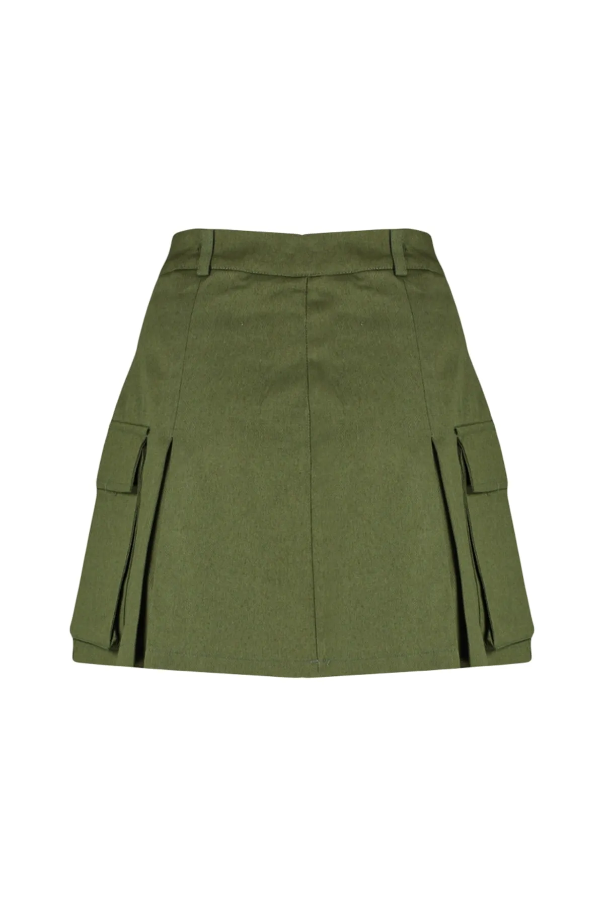 Trendyol Collection  Shorts - Khaki - Hoher Bund