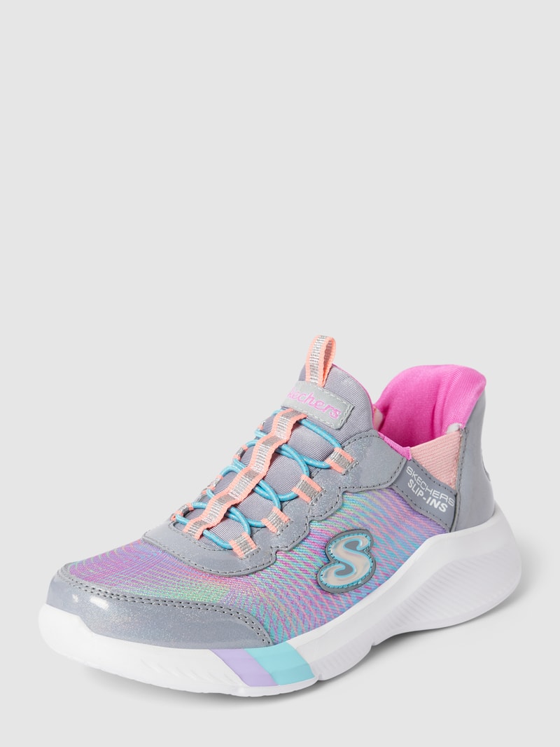Sneaker mit Label-Details Modell 'DREAMY LITES' in hellblau
