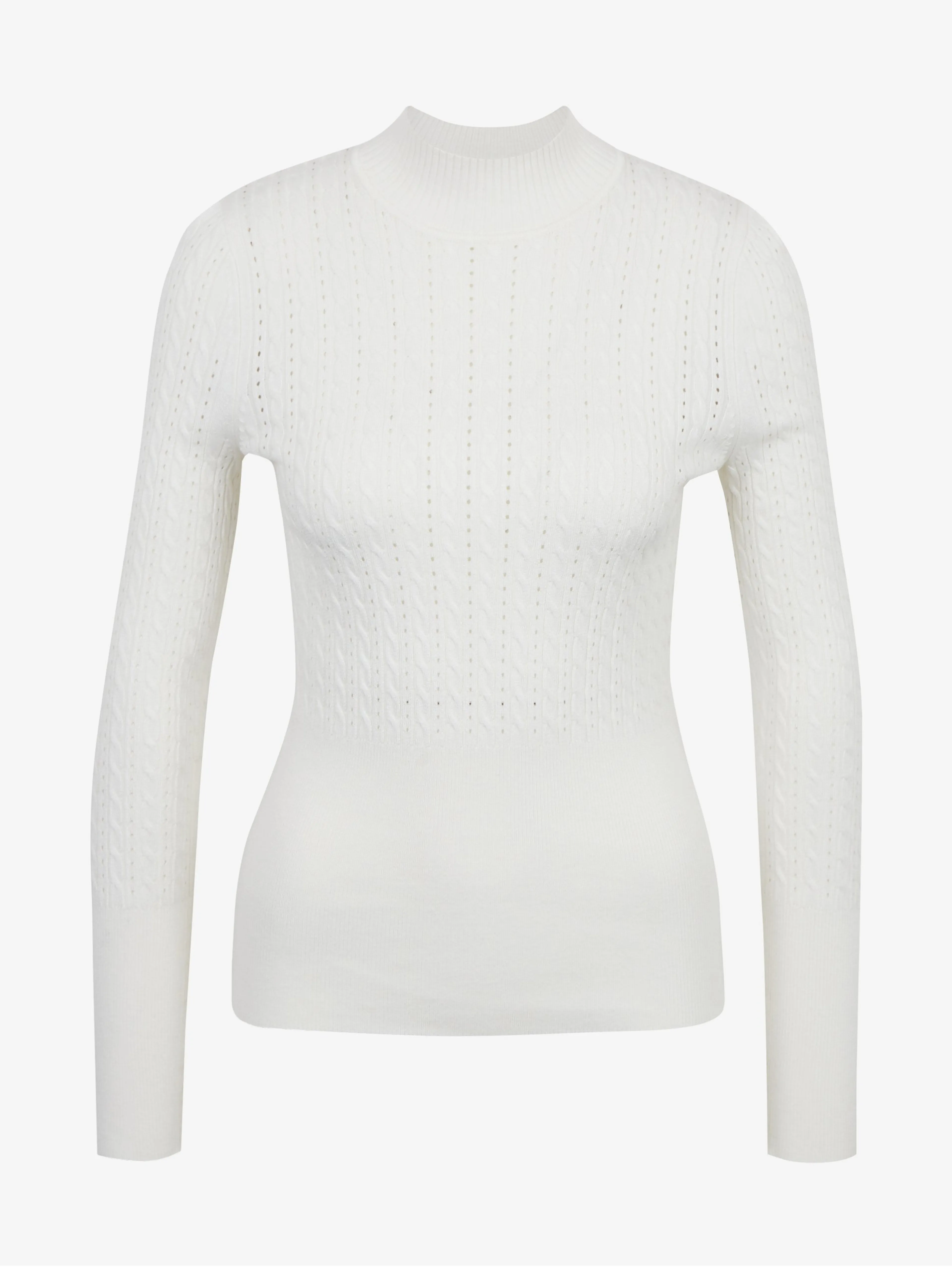 Weißer Damen-Pullover ORSAY