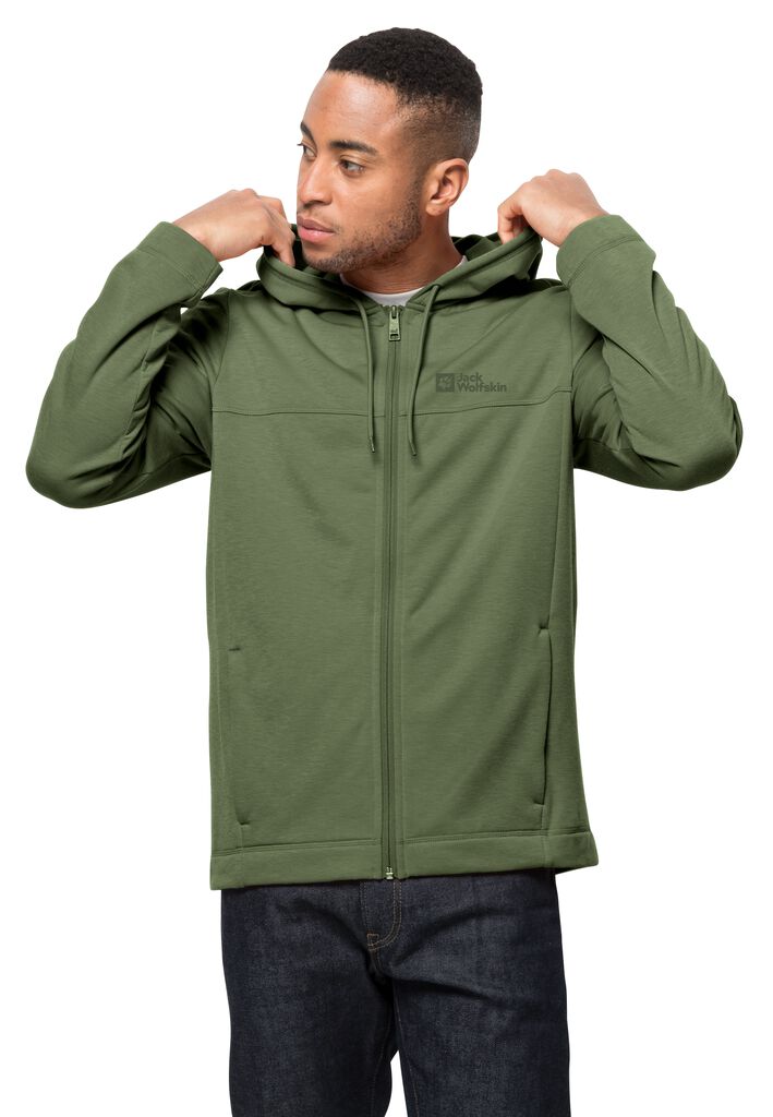 WALDSEE HOODED JKT M Fleecejacke Herren