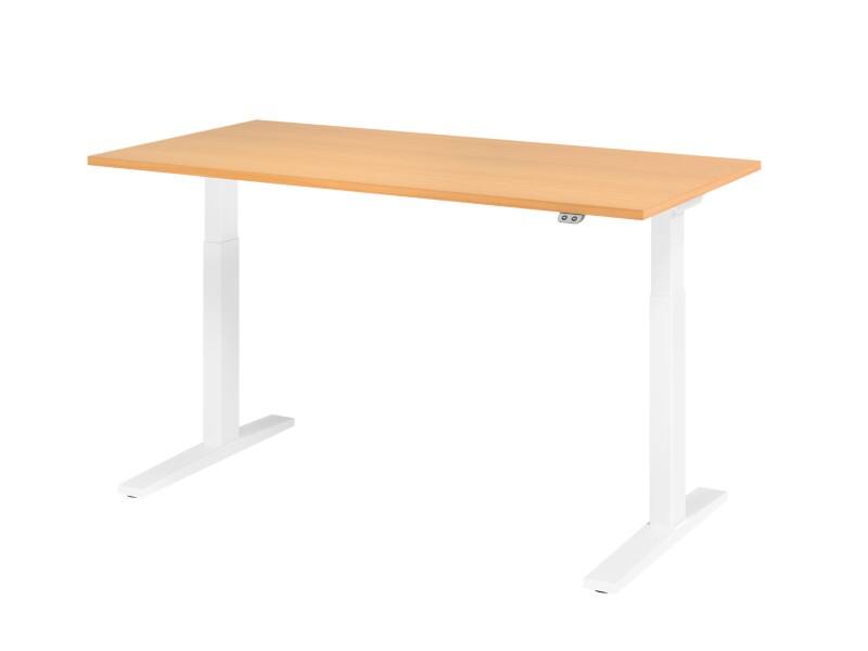 Hammerbacher Sitz-Steh-Arbeitsplatz XMKA16 Buche