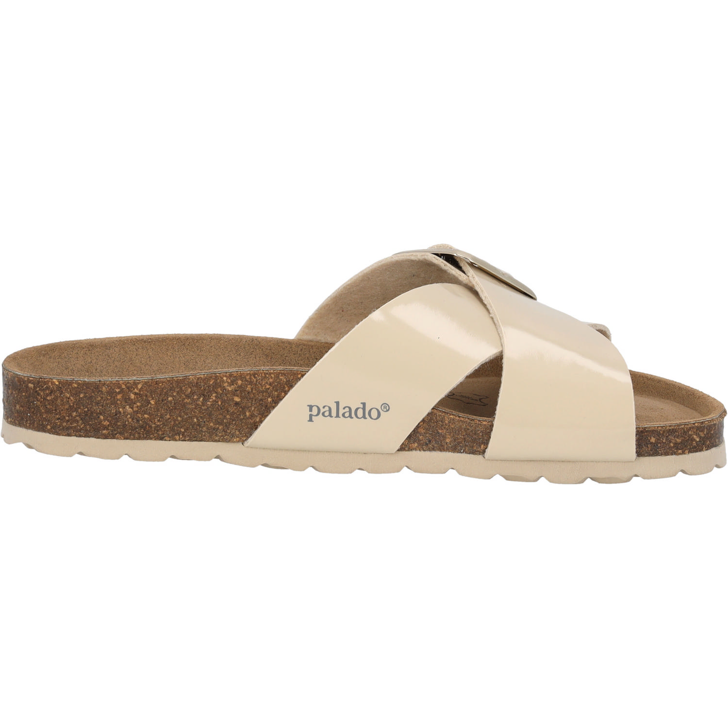 Palado Ranreak, Pantoletten, Damen, Beige Lack