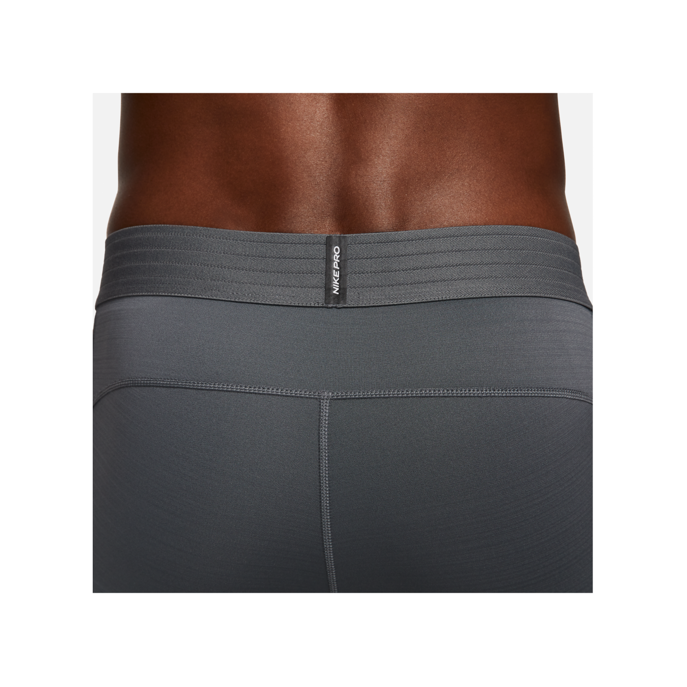 Nike Pro Warm Tight Grau Schwarz F068