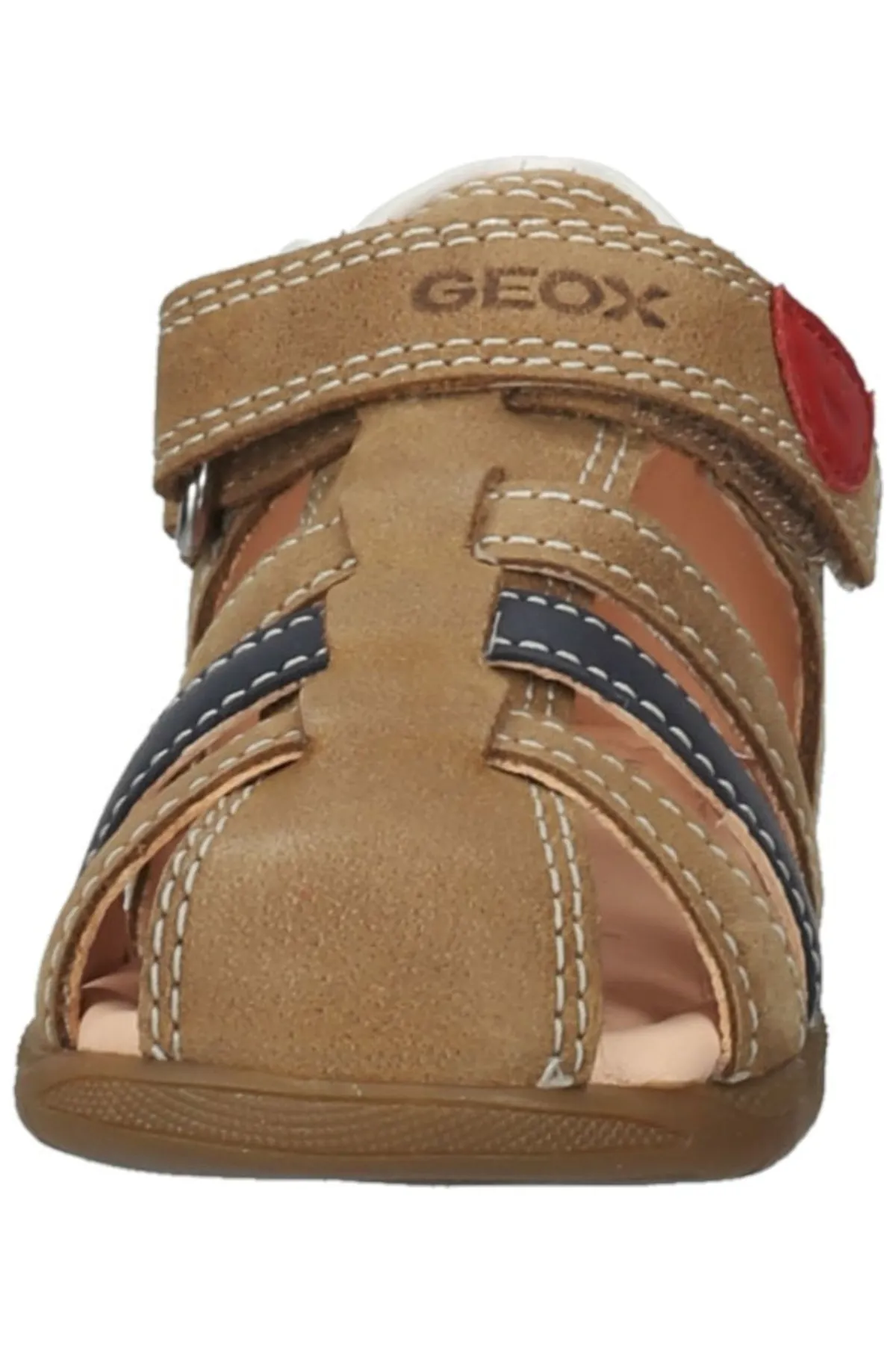 Geox  Sandalette - Braun - Flacher Absatz