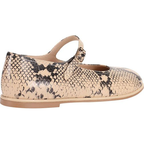 ekonika Ballerinas mit auffälligem Reptilienprint