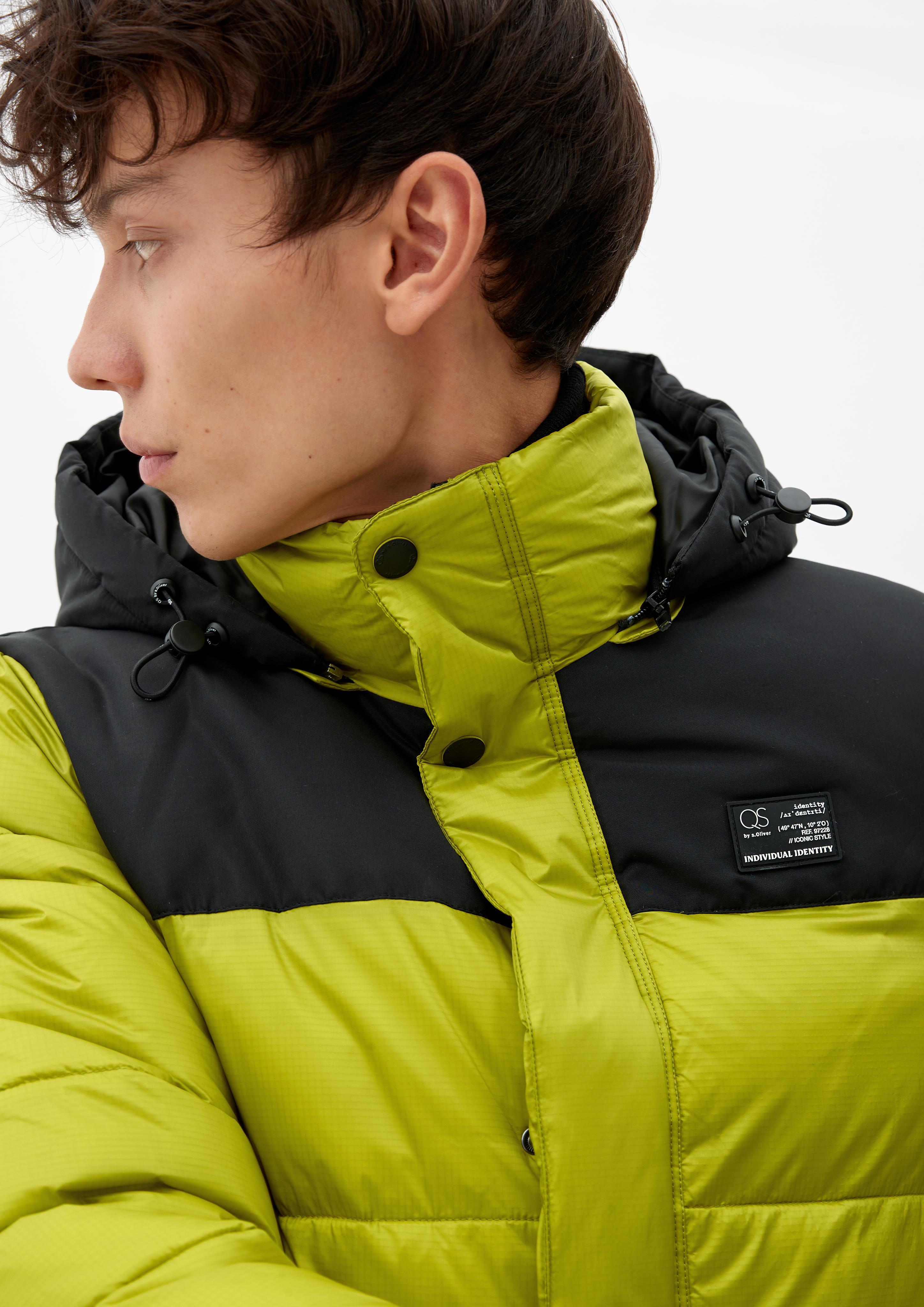 Lang geschnittene Puffer-Jacke  2115925-7167