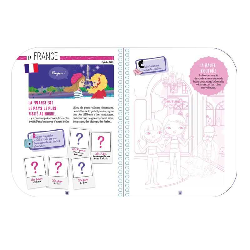 Carnet Minimiki, Découvre le monde - Play Bac