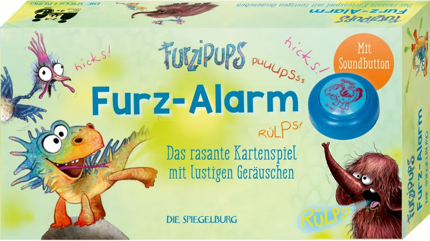Die Spiegelburg - Kartenspiel Furzipups - Furz-Alarm