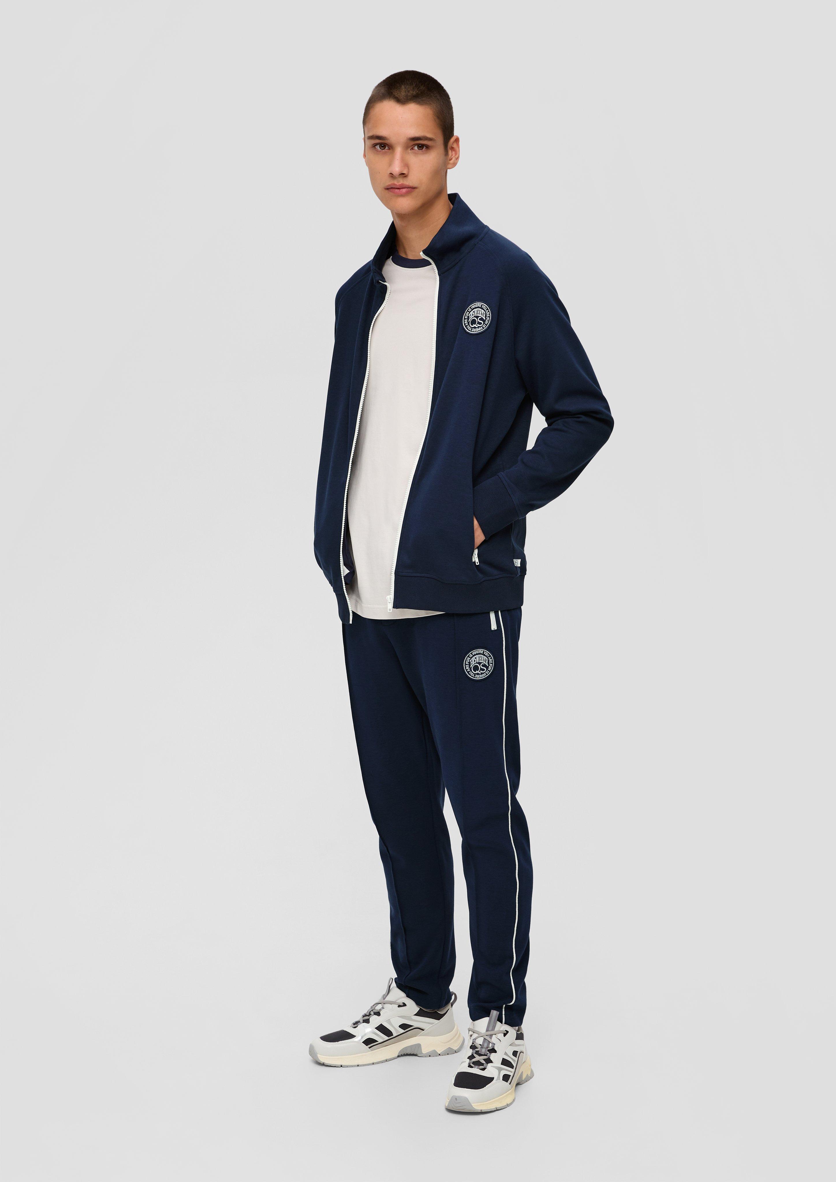 Sweatjacke aus Baumwollmix  2135032-58L0
