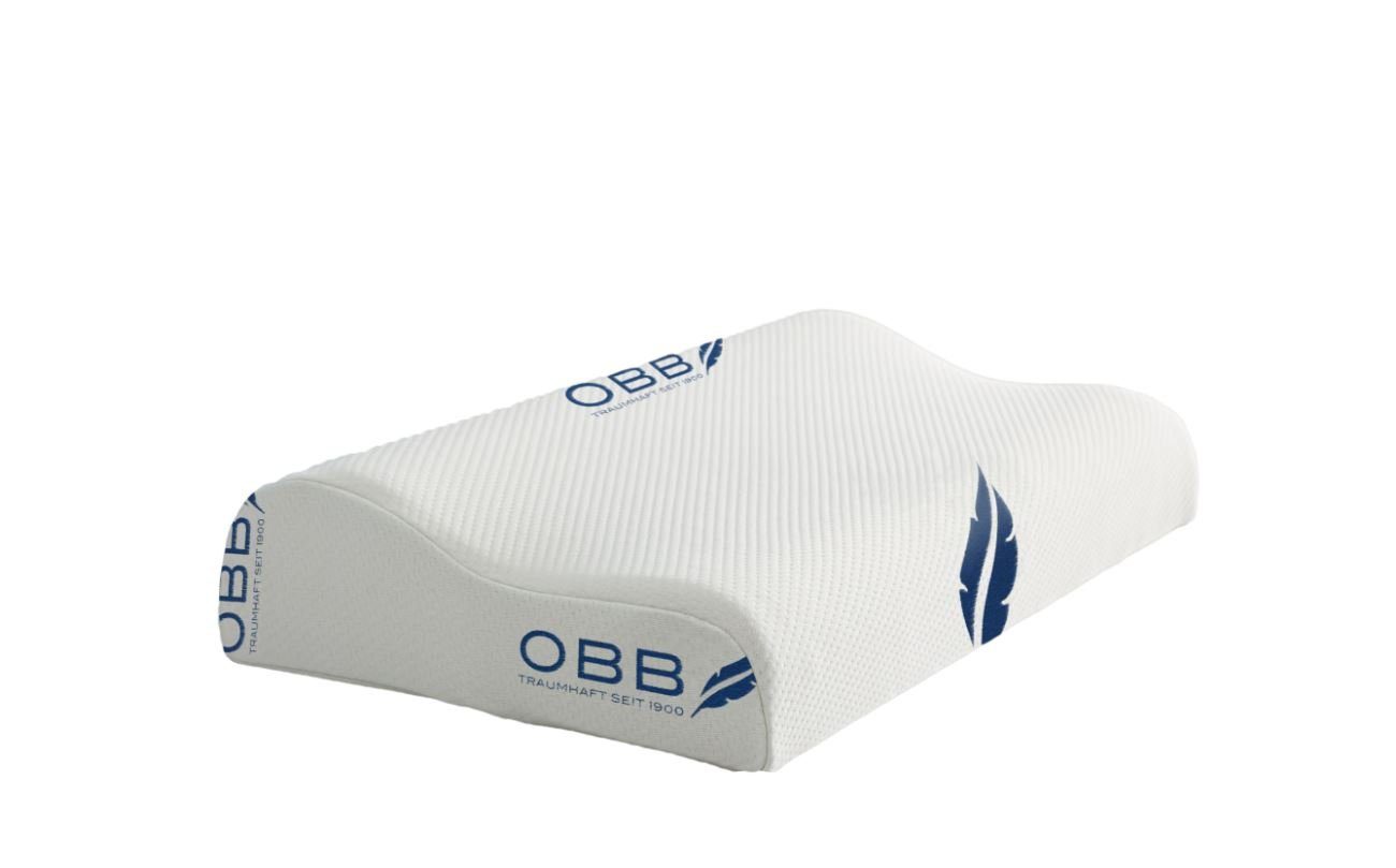 Nackenstützkissen orthopädisch I ergonomischer Visco-Memory Schaum I Aloe Vera, OBB, Füllung: 100% Polyurethan, Seitenschläfer, Rückenschläfer, Öko-Tex Standard 100