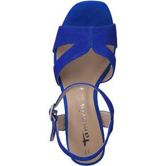 Tamaris Plateausandale in blau