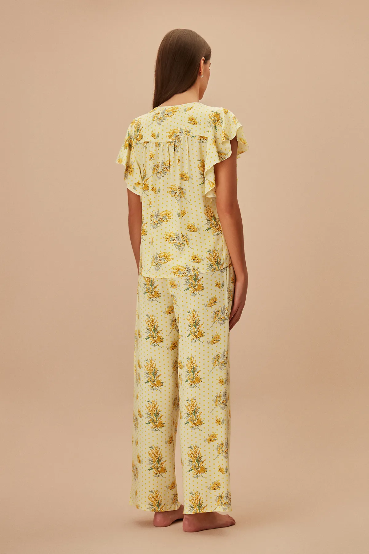 SUWEN  Yelena Maskulines Pyjama-Set