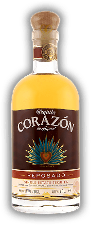 Corazón Single Estate Tequila Reposado Corazón Single Estate Tequila Reposado  0,7	 Liter - Vol 40%