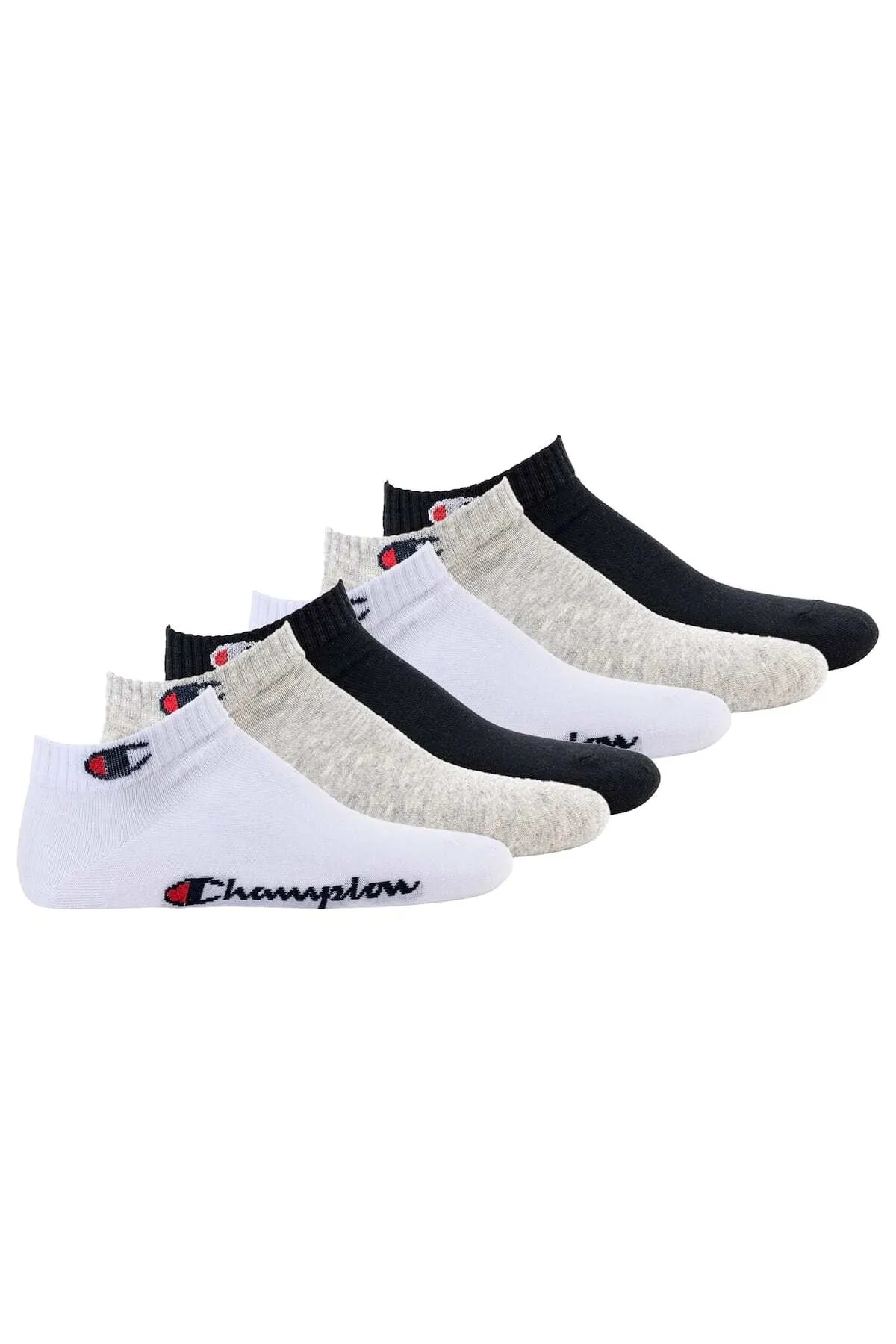 Champion  Unisex-Socken, 6 Paar – Viertelsocken Basic