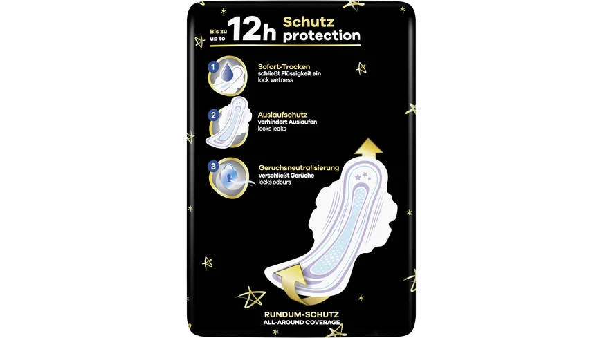 Always ULTRA Damenbinden Secure Night Extra mit Flügeln BigPack 16 Stück