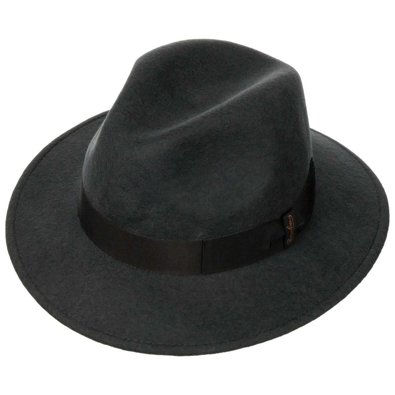 Borsalino Filzhut (1-St) Wollfilzhut mit Ripsband, Made in Italy