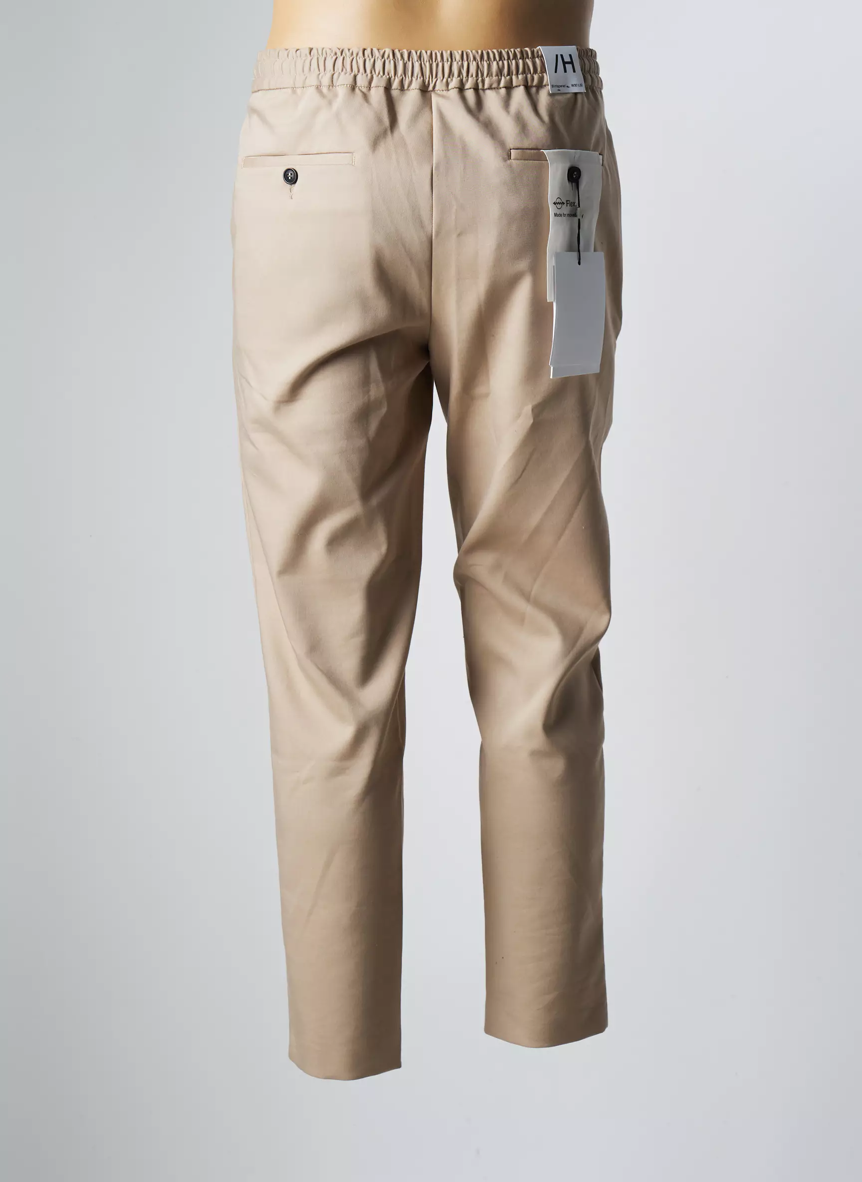 Selected Pantalons Slim Homme couleur beige