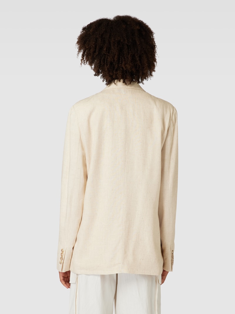 Blazer mit Pattentaschen Modell 'Josie' in beige