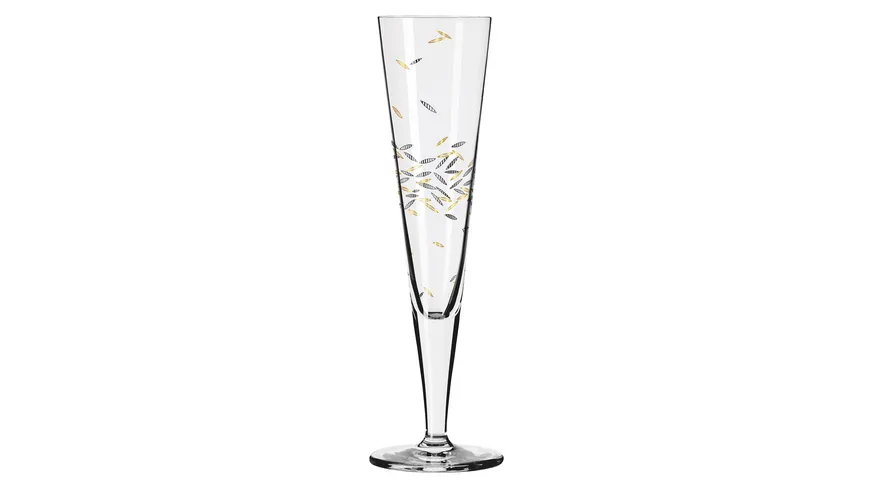 RITZENHOFF  Champagnerglas Goldnacht Set 2-tlg. gold, schwarz