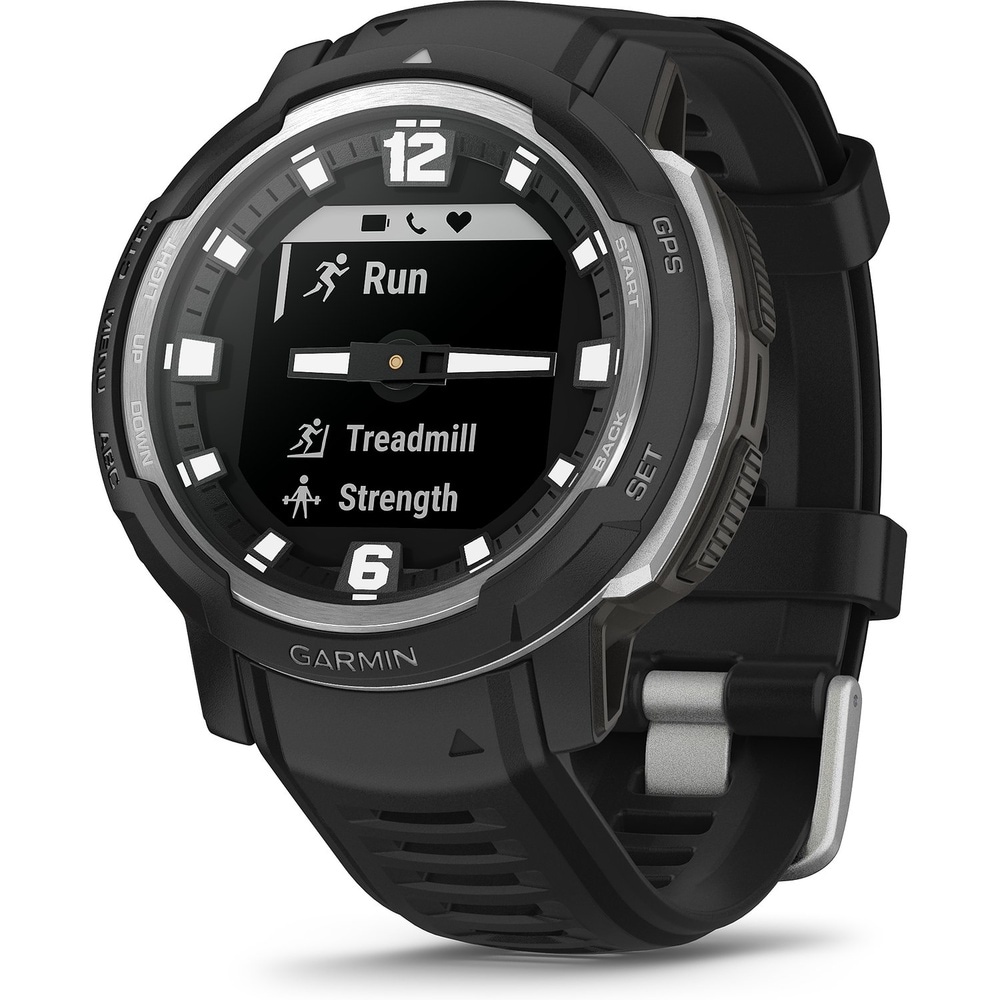 Garmin Montre intelligente Matière synthétique, Acier inoxydable Montre