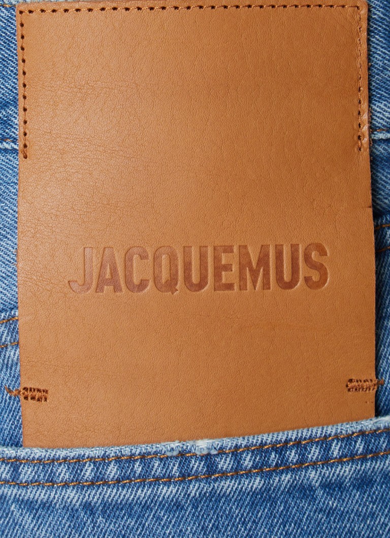 Jeansy Jacquemus z prostymi nogawkami i kieszeniami bocznymi
