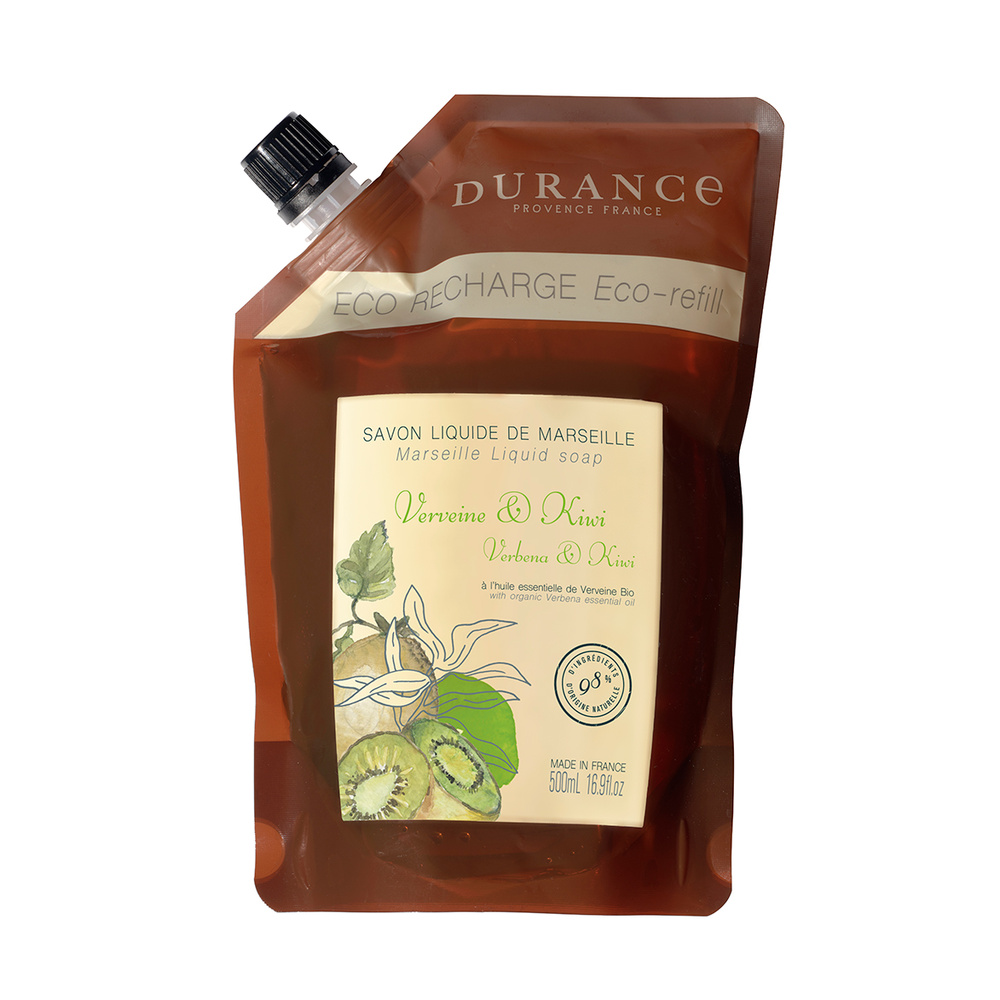 durance Verveine Kiwi Eco-recharge savon liquide 500 mL