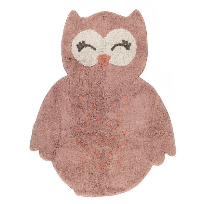 Tapis petit hibou 90x115cm LITTLE PEPA