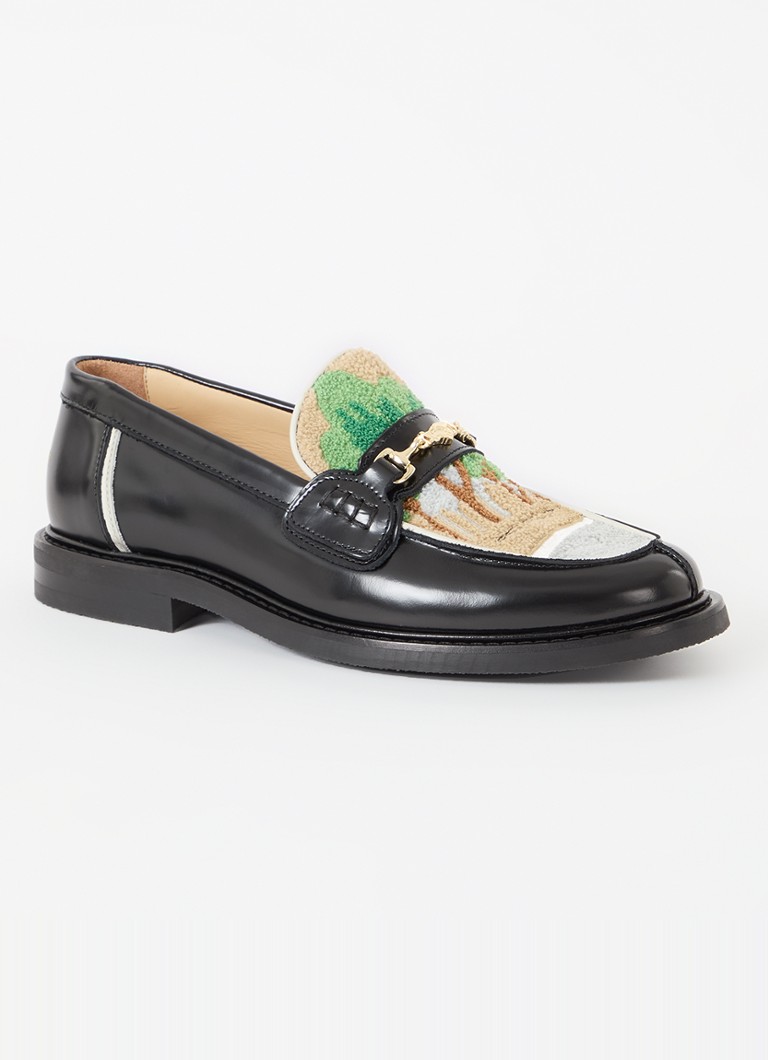 Mocasini din piele Pavillon Filling Pieces