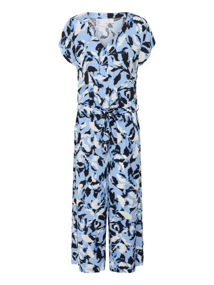 Kaffe Overall KAmira in Blue Flower Print günstig kaufen