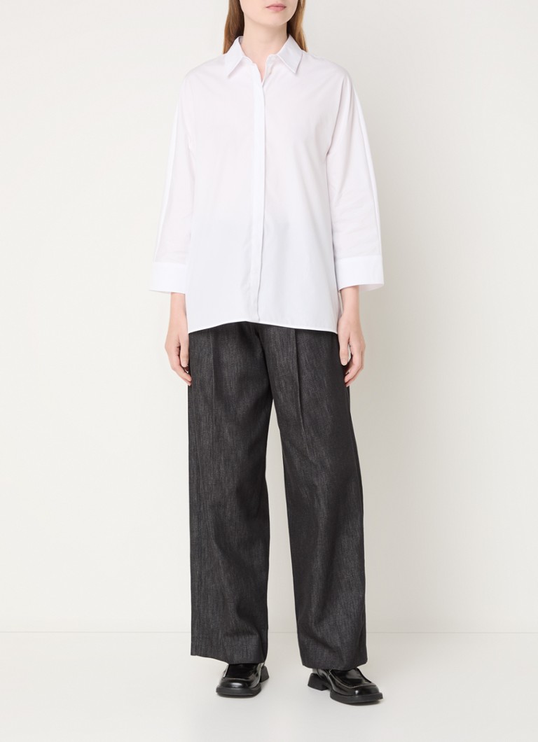Camicetta MaxMara Delfina con abbottonatura nascosta