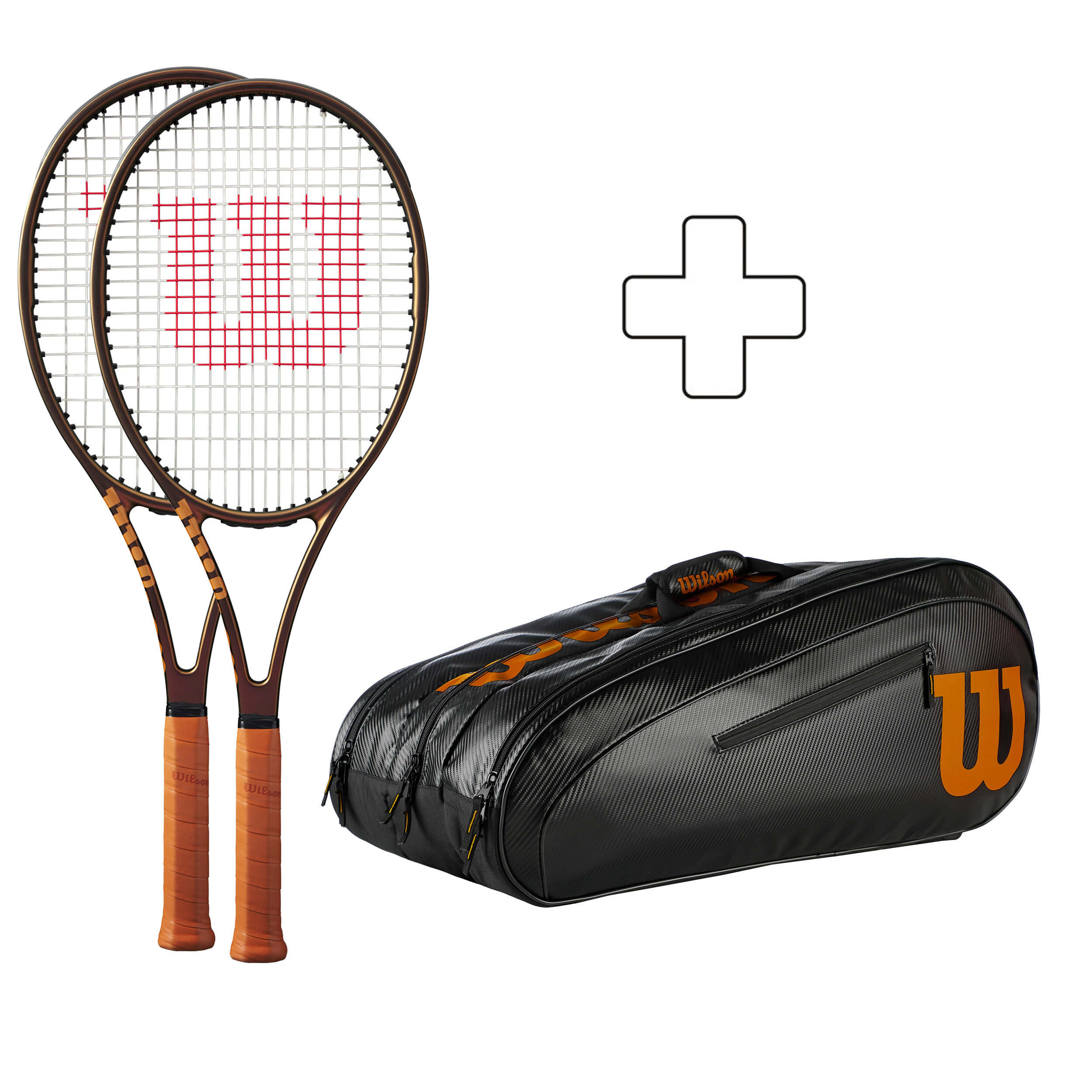 2x Pro Staff 97 V14 Plus Schlägertasche