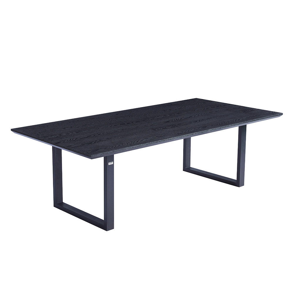 Home Deluxe HOME DELUXE Esstisch Eckig AVENCIA inkl. U-Fuß - 240 x 120 cm Dark Oak