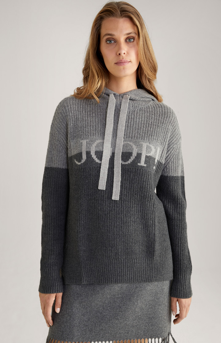 Pullover Kaarin in Grau/Anthrazit