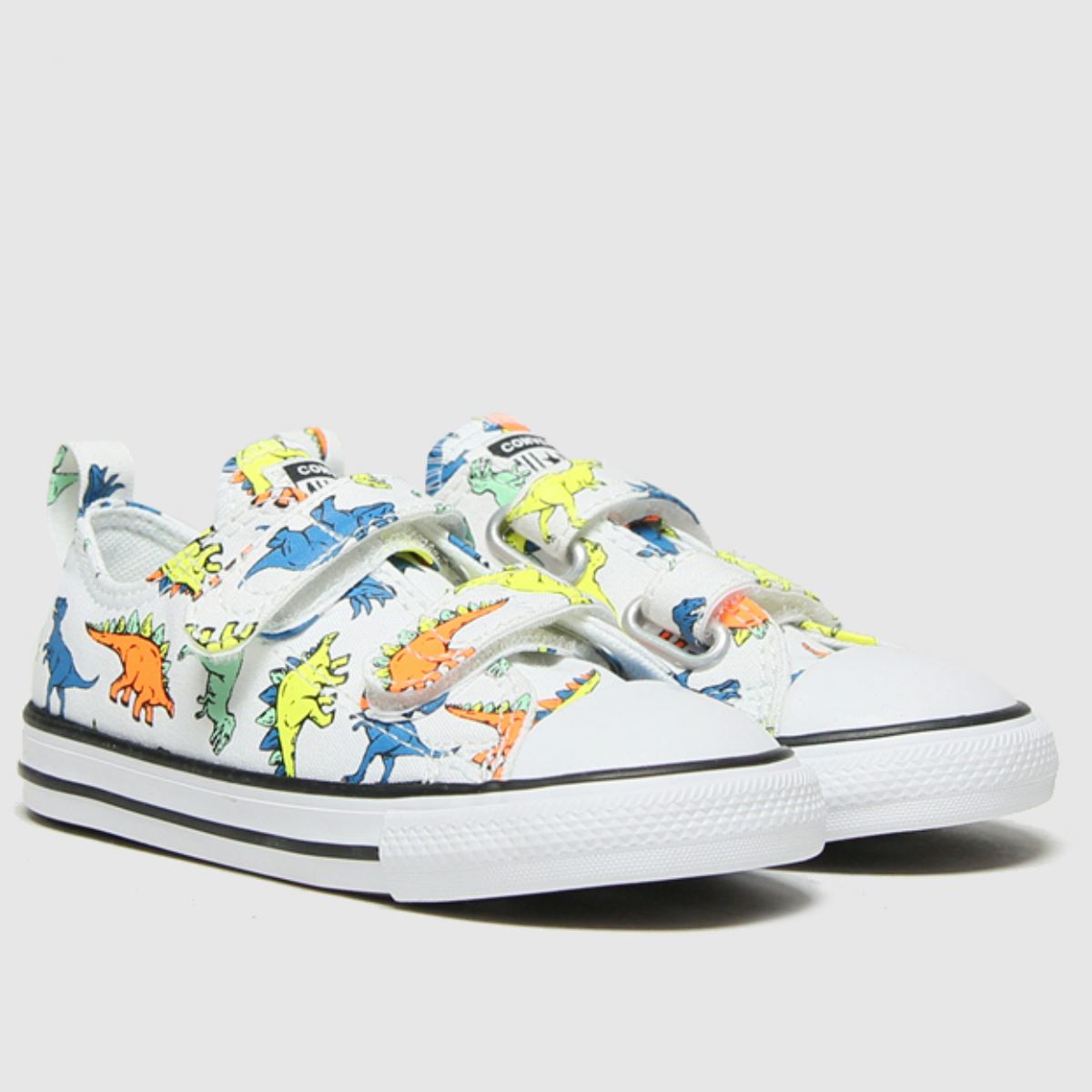 Converse multifärgade all star lo 2v dino pojkar småbarnssneakers