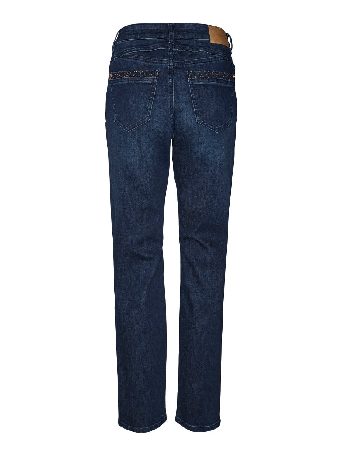 VMMINE Mid Rise Gerade geschnitten Jeans