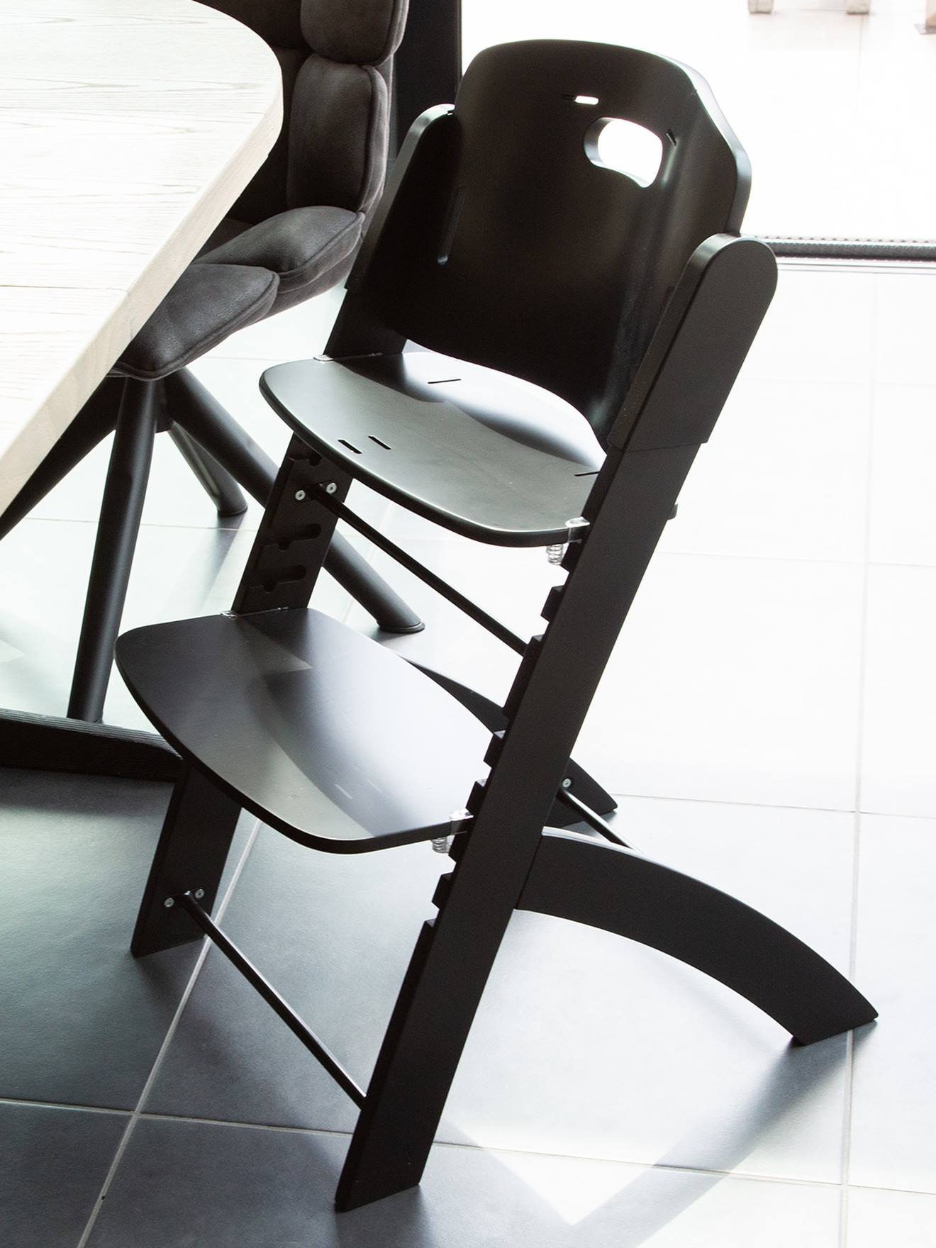 Chaise haute évolutive CHILDHOME Evosit blanc