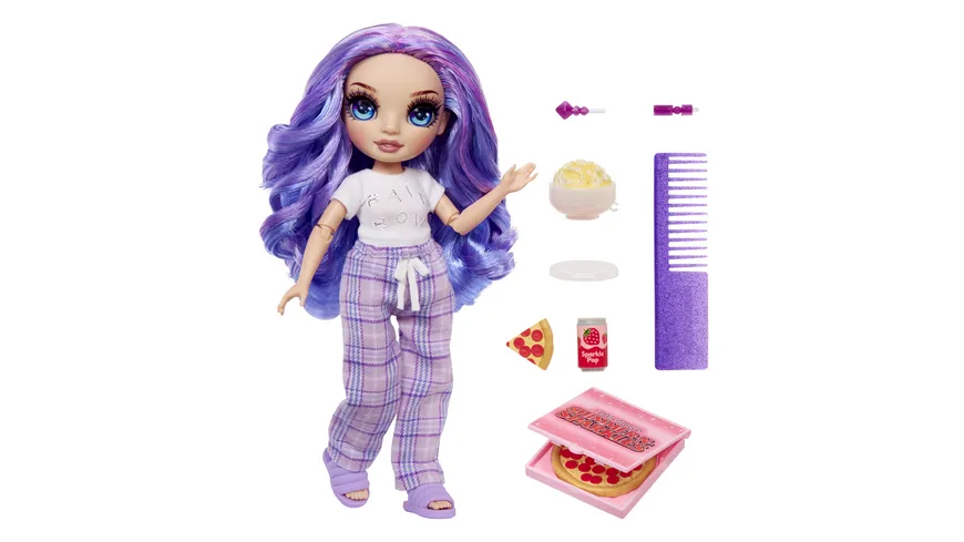 Junior High PJ Party Modepuppe - Violet (Purple)
